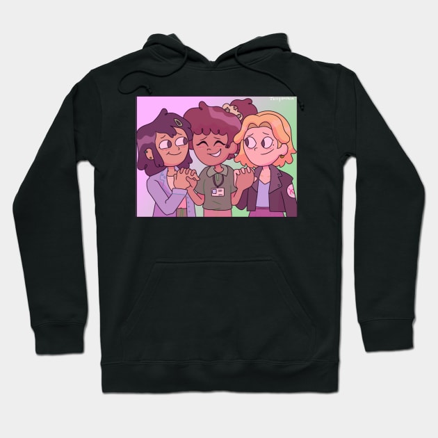 bffs Hoodie by jellyurchin